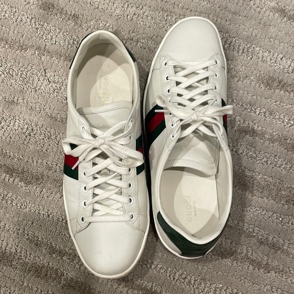 Size 42 authentic Gucci ace sneakers - Picture 1 of 6